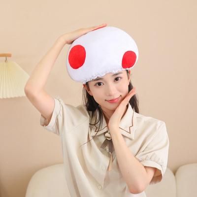 Paddenstoelhoed Mannen Vrouwen Kinderen Hoofddeksel Hoed Uniek Zacht Hoofddeksel Kostuumaccessoire Cosplay