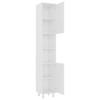 vidaXL Badezimmerschrank Weiß 30x30x179 cm Holzwerkstoff