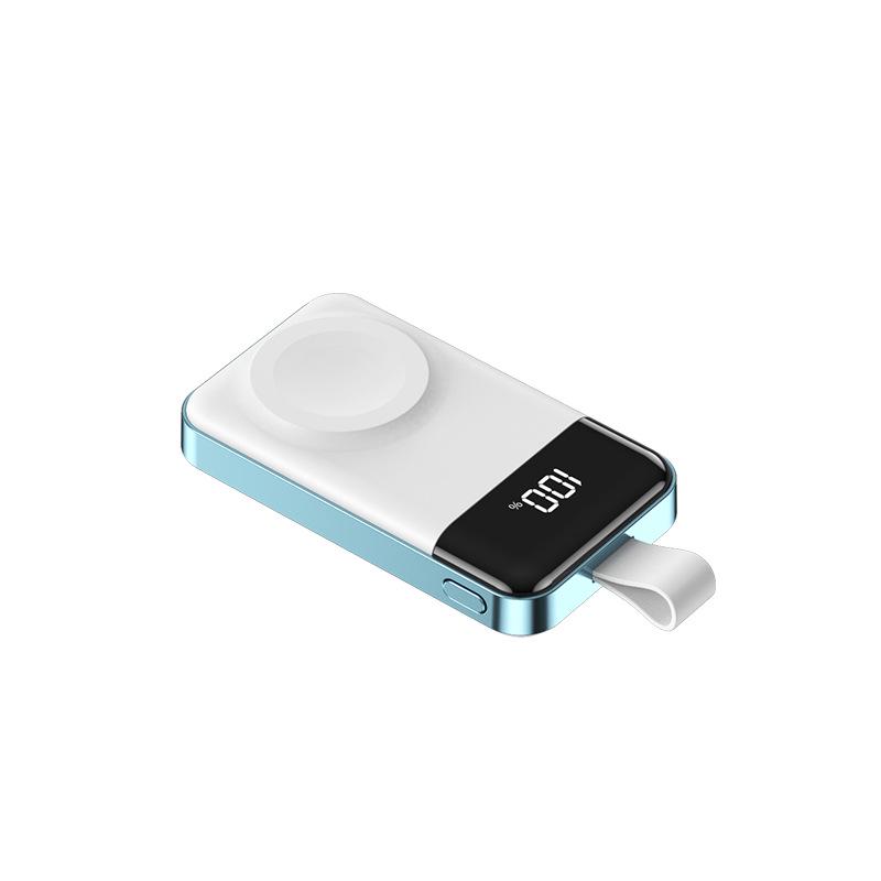 2000mAh Wireless Charger for Apple Watch Series 1-9: Portable Power Bank