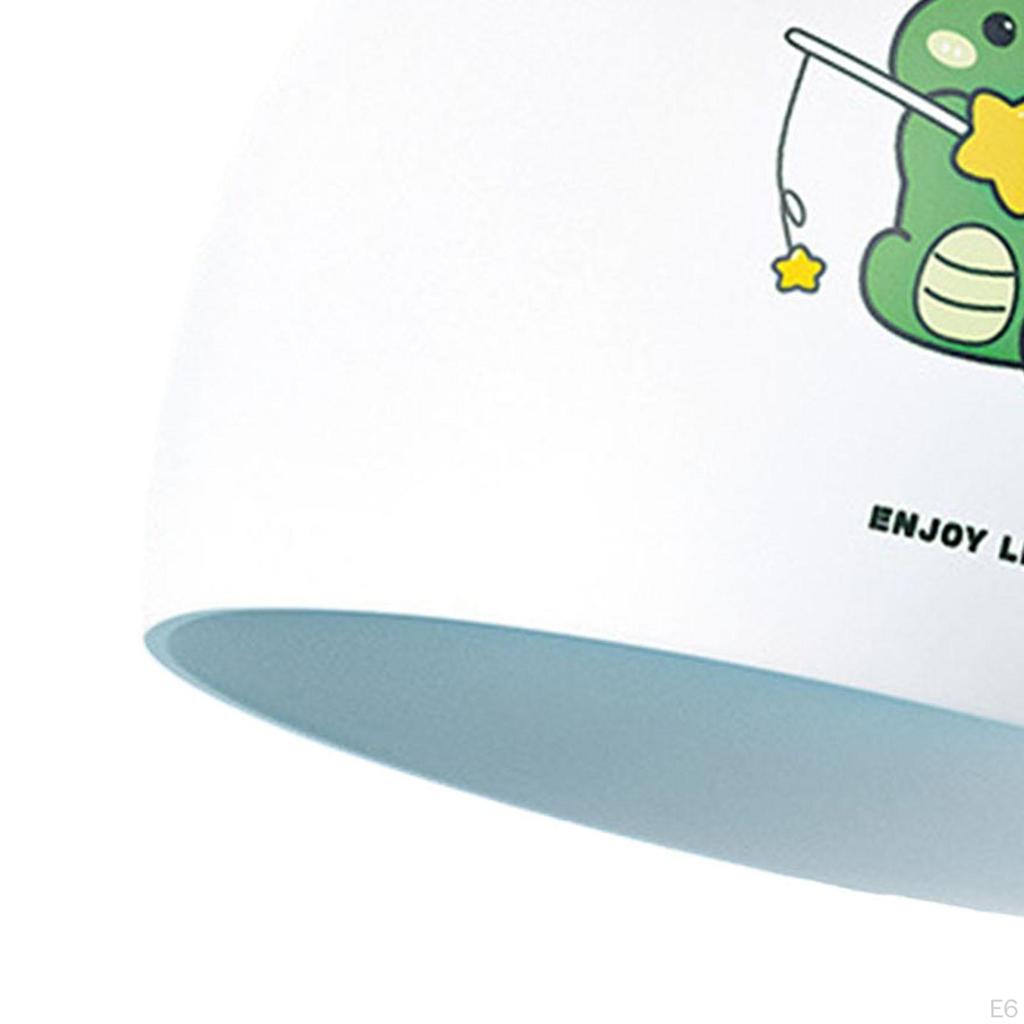 Cartoon Swimming Cap for Girls, Boys, Teenagers, Cap, Shower Diving, Beach, Surfing