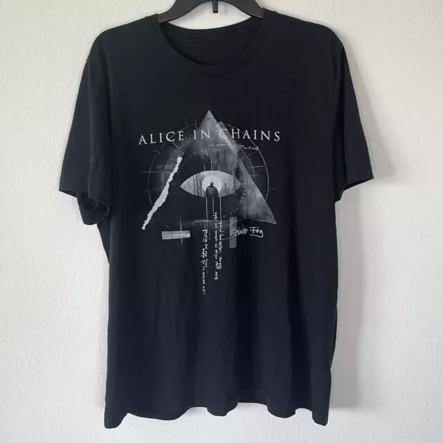 Alice In Chains Rainier Fog Official Band T-shirt M