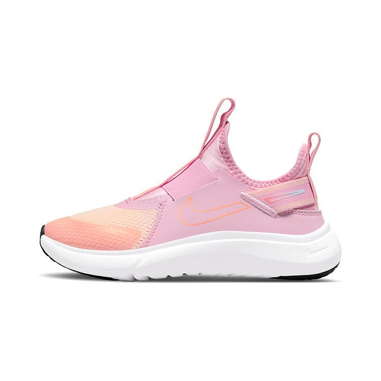 

Nike Flex Plus SE Fabric Slip Resistant Slip Resistant Low top Kids Running Shoes Pink Orange DJ2981-600 35