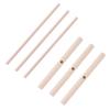 Pack of 3 T-shape Wood Spreader Handmade Pancake Maker Chinese Crepe Tools Kitchen Pie Batter Sticks Kit Household Restaurant