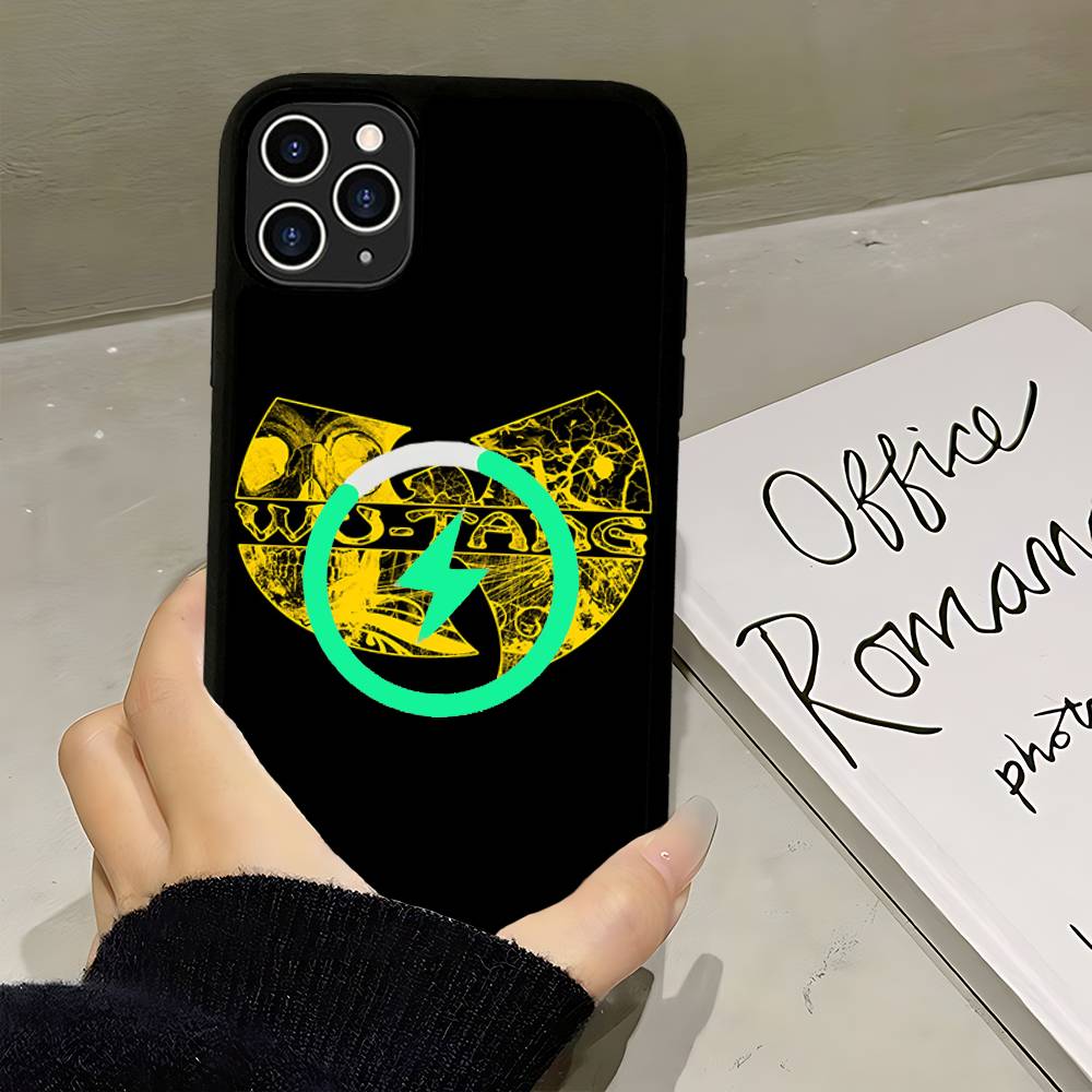 Fashion Trends WU-T-TANG CLANs Magnetic Matte Phone Case For IPhone 16 17 15 14 13 12 11 For Magsafe Wireless Charge Cover