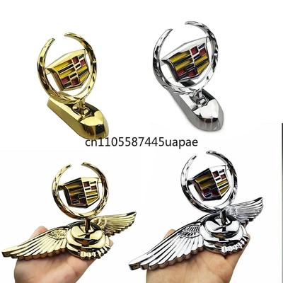 3D Metal Car Front Hood Emblem Cover Bonnet Badge Sticker for ATS BLS CT5 EXT SLS SRX XT4 XT6 XTS XLR Escalade DTS