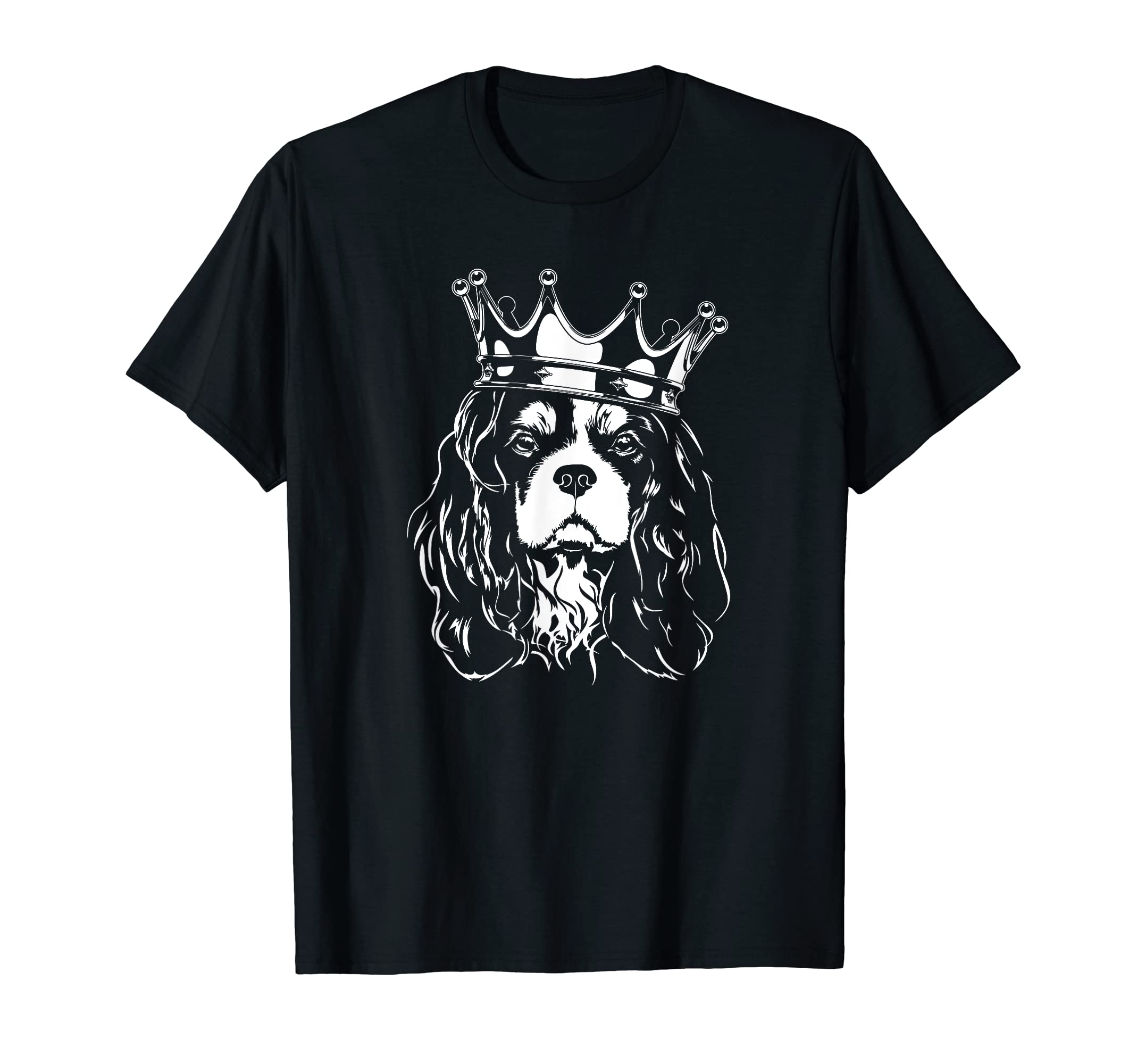 

Cavalier King Charles Spaniel Dog Crown Dog T-Shirt