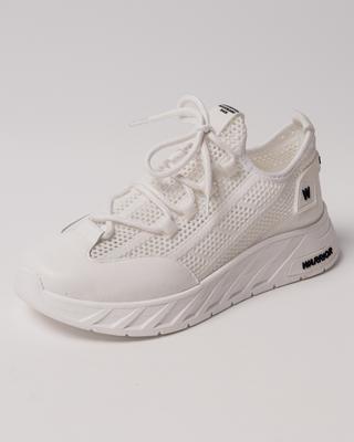 Damen Sommer-Sneakers 6361017 36 weiß Textil Leder