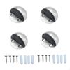 4 Stuks Ski Muurbevestiging Displayrek Houder Roestvrij Staal Verticale Hanger Clip Organizer met Rand