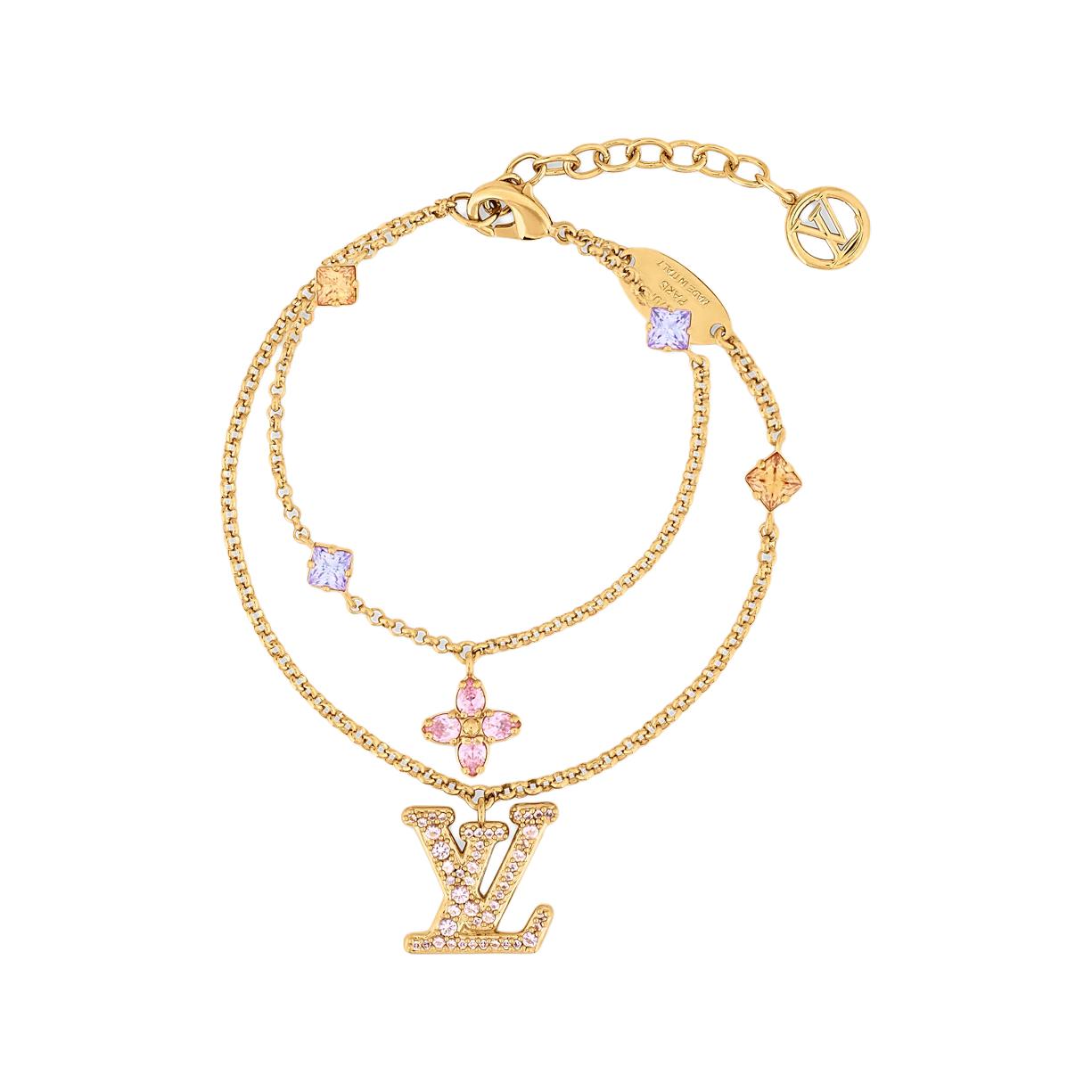 Louis Vuitton Lv Letter Double Chain