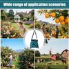 Large Fruit Picker Apron Garden Apron Fruit Picking Bag with Quick Release Pockets for Farm Vegetable Weeding Berry Picking