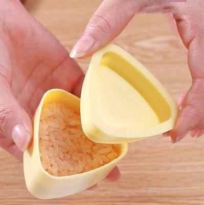 Sushi-Form, Sushi-Maker, Onigiri-Reisbällchen, Lebensmittelpresse, dreieckige Sushi-Maker-Form, japanische Bento-Küchenhelfer-Sets