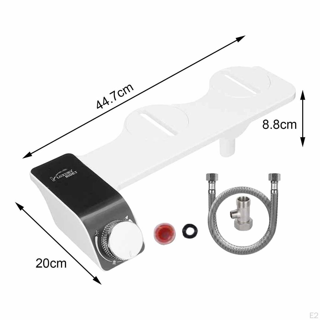 Bidet Attachment for Toilet 3/8'' Seat Bathroom Home