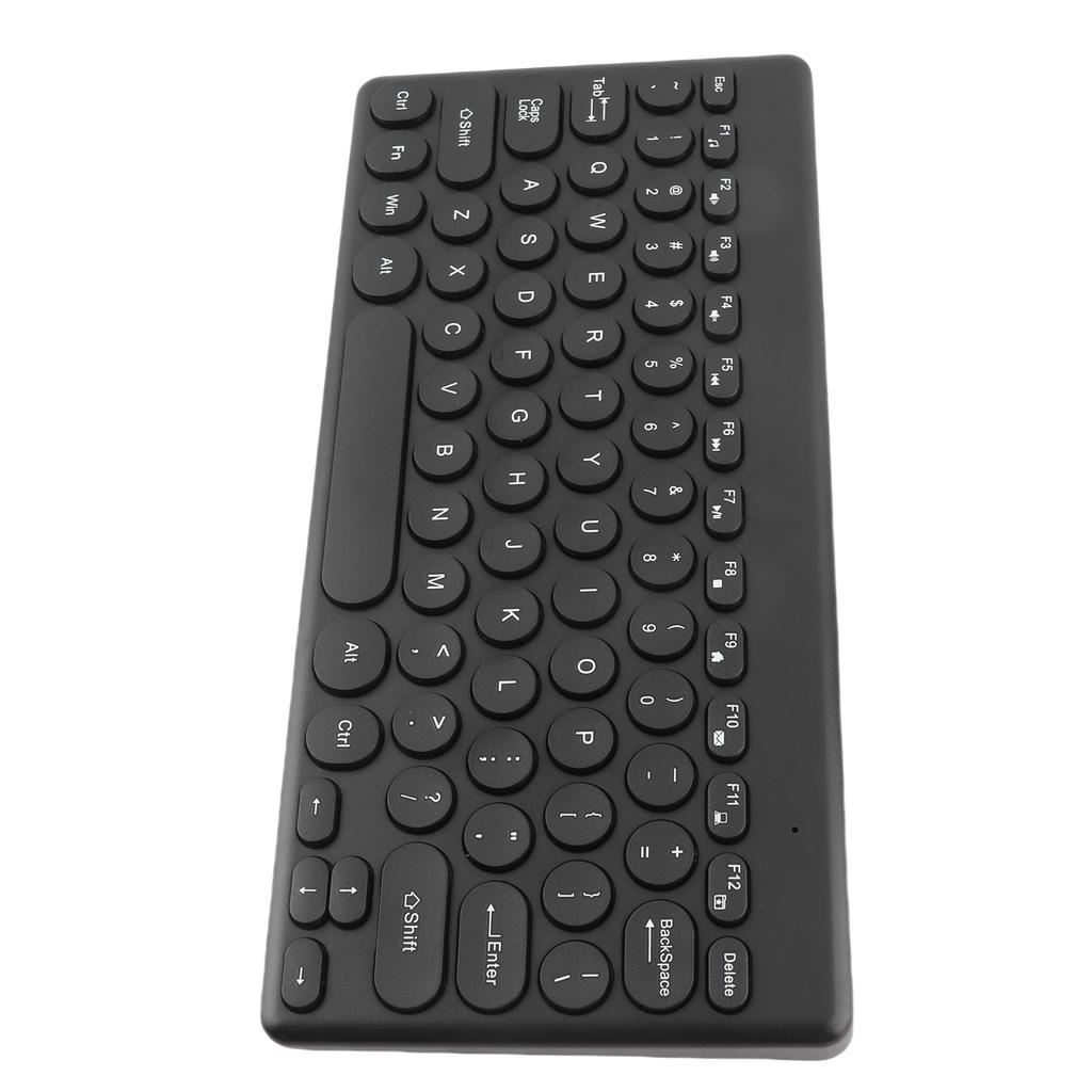 Keyboard Mouse Set Wireless 2.4G 78Keys Keyboard 4Keys Mouse Buttons Computer Supplies for