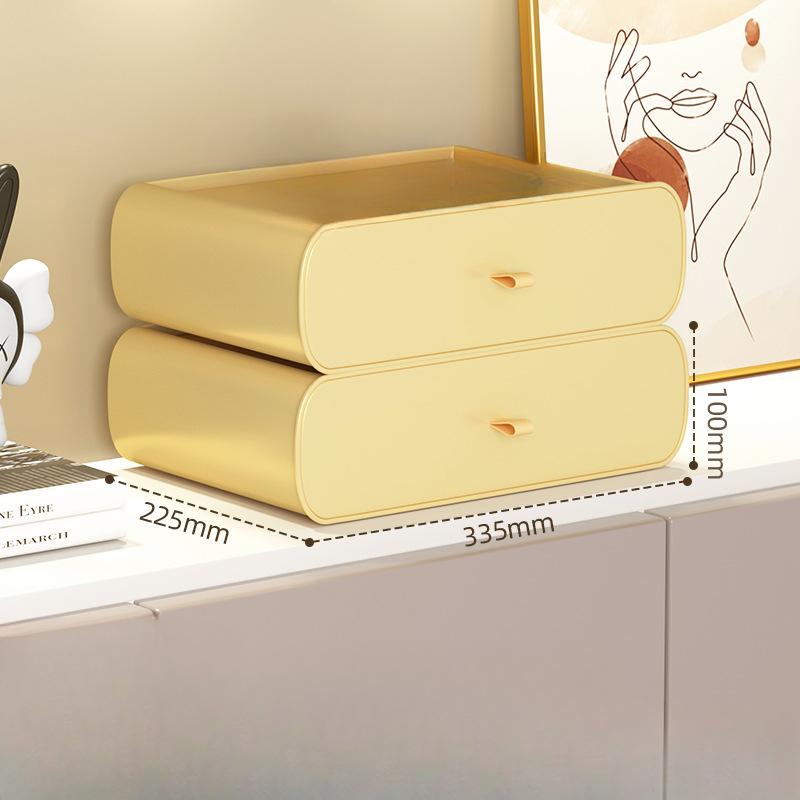 Desktop Storage Box Entrance Decoration Living Room TV Cabinet Drawer Key Mask Multifunctional Storage Box Household Use