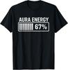 Aura At 67 Funny Six Seven Meme Gen Alpha Slang T-Shirt Unisex Shirt