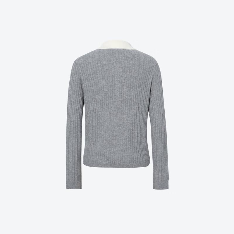 SEIFINI Women's Retro Polo Neck Sweater