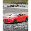 1/36 BMW M4 CSL Metallspielzeuglegierungsauto Druckguss & Spielzeugfahrzeuge Automodell Modellauto für Kinder