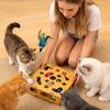 Cat Nail File Enrichment Box Wooden Pet Supplies Cat Toy Box For Indoor Kittens For Boredom Training Living Room Bedroom