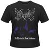 T-shirt da uomo Mayhem De Mysteriis Dom Sathanas Taglia XL Nera
