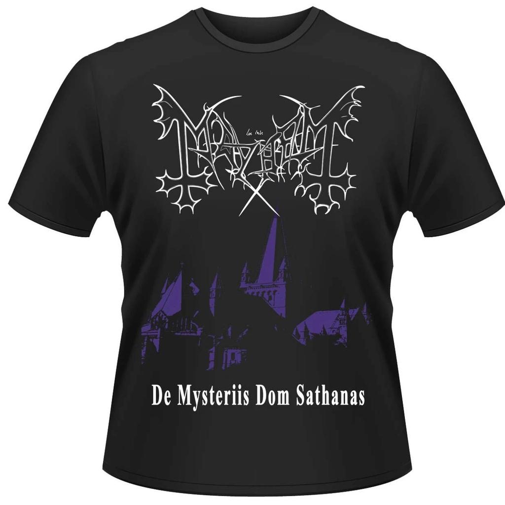 Pánské tričko Mayhem De Mysteriis Dom Sathanas Velikost L Černá