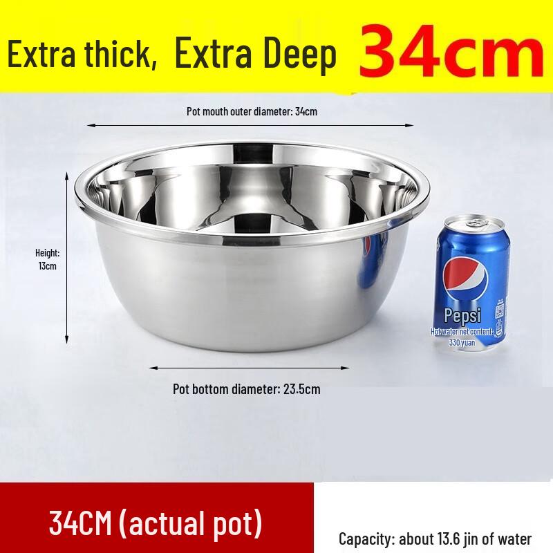 Morona 304 Stainless Steel Deep Basin Set