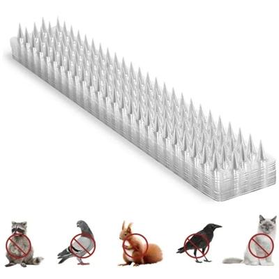 10/20Pcs Strips Spikes Repeller Plastic Bird Control Spikes Anti Bird Thorns  Garden Fences