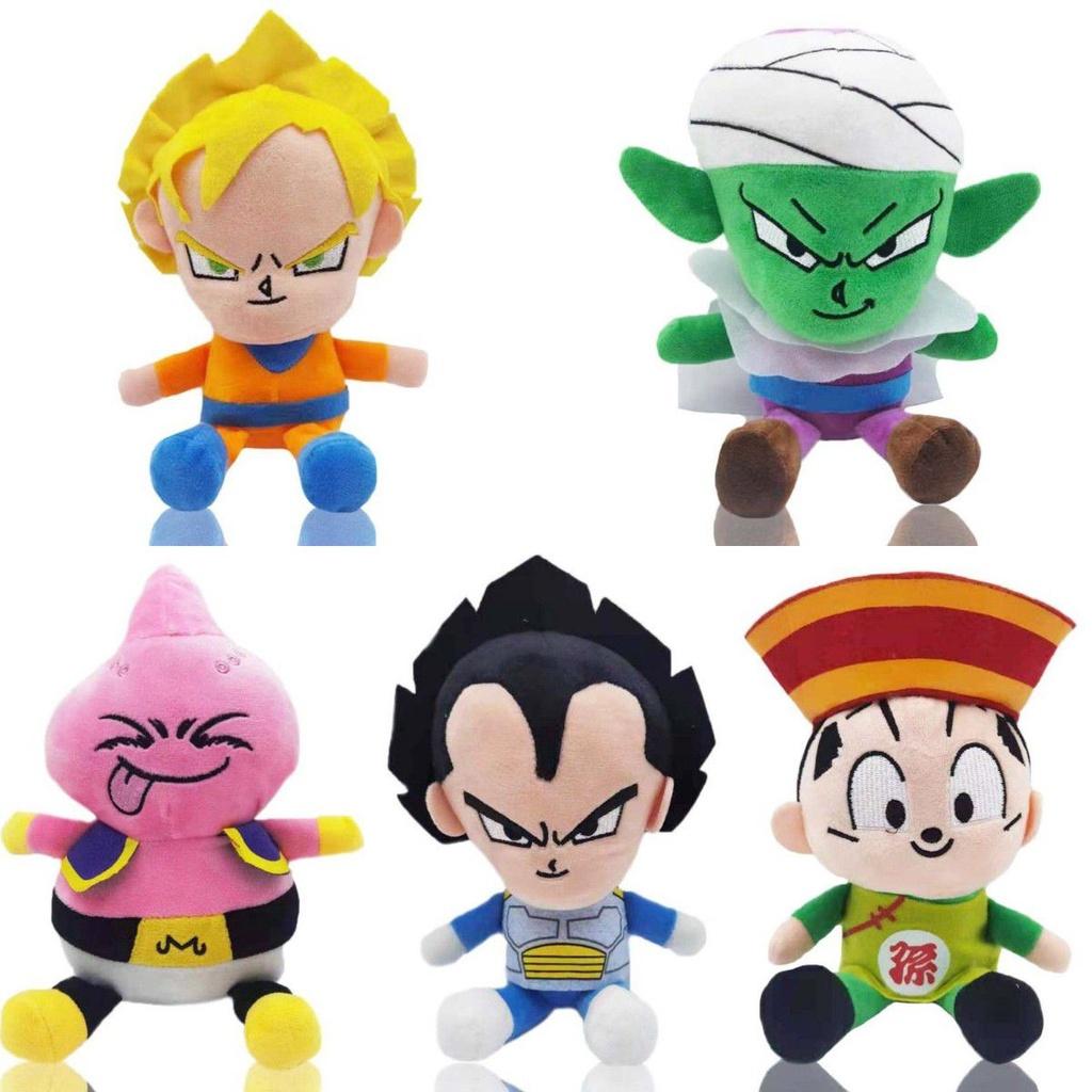 Adorable Dragon Ball Plush Stuffed Toys Featuring Goku Gohan Piccolo And More