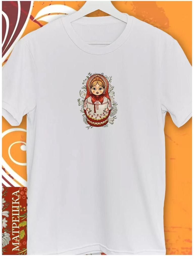 T-shirt unisexe d'été en coton imprimé Fukujin