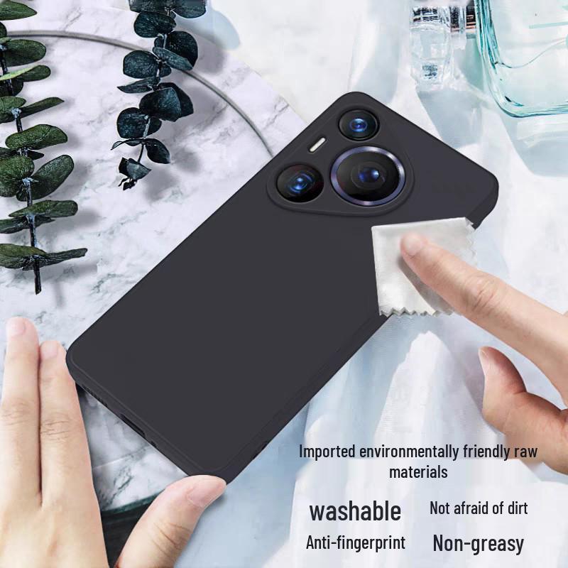 Compatible with Huawei Pura70, P70ultra, and Pure70Pro+ Liquid Silicone Phone Cases