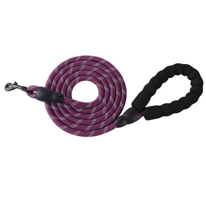Dog Leash Multi-color Nylon Dog Leash Explosion-proof Dog Leash Outdoor Pet Leash