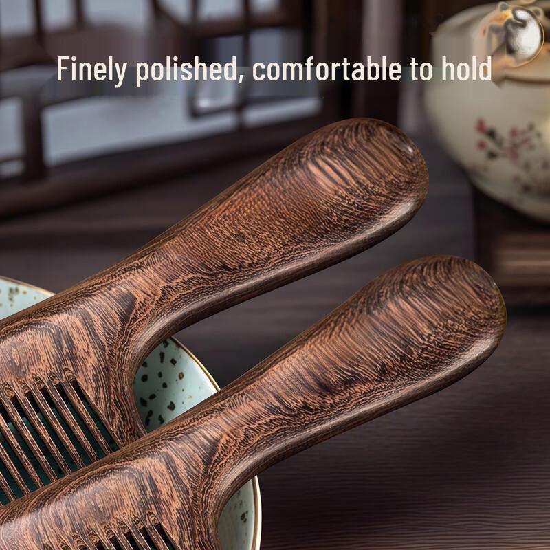 Golden Sandalwood Massage Hair Comb