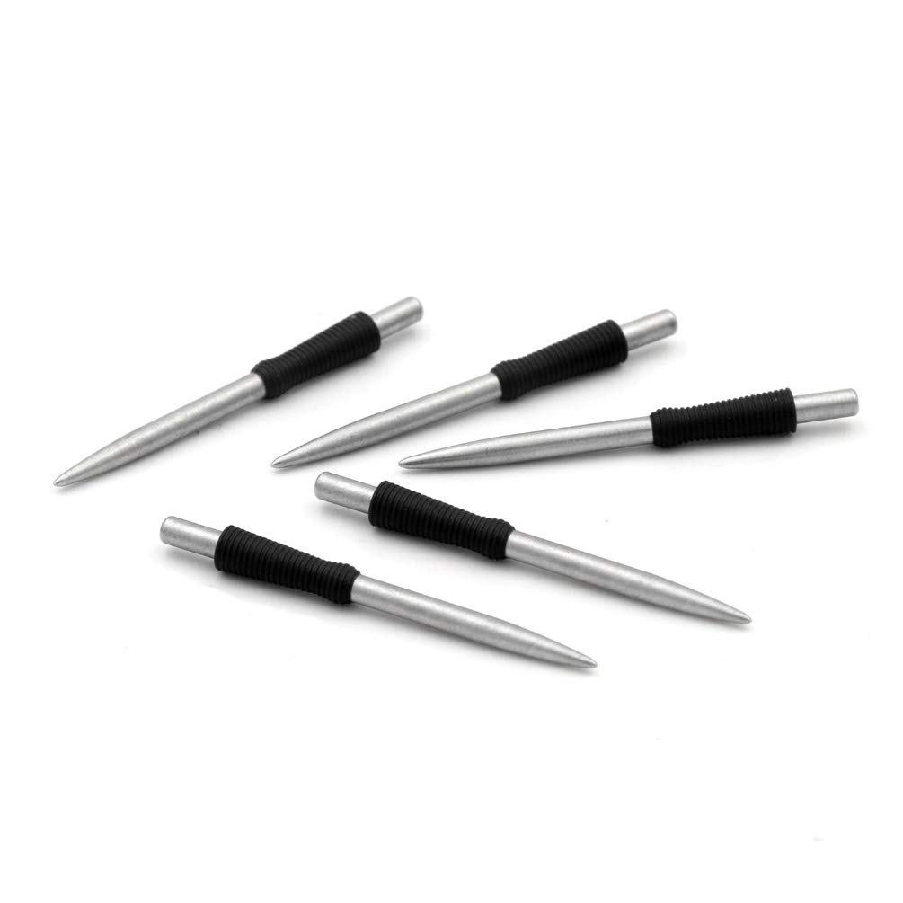 CUESOUL TOUCH POINT I conversion darts steel points, steel tip, 5pcs/set (CSDA-1A34) чёрный