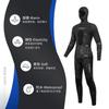 Muta in Neoprene 1.5mm Donna Uomo Subacquea Snorkeling Pesca Subacquea Immersione Profonda Tuta Termica Separata