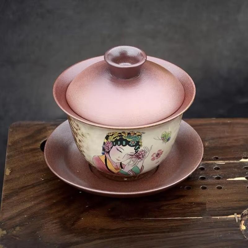 170cc Vintage Exquisite Keramik Teetassen Handbemalte Porzellan Meistertasse Traditionelle Benutzerdefinierte Teetasse Chinesisches Teezubehör