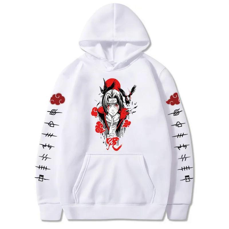 

Толстовка з довгим рукавом Naruto Uchiha Itachi Hoodie S білий