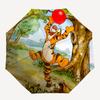 Tigger, Balloon Automatic Opening and Closing Umbrella, Compact Travel Umbrella, Lightweight and Portable, Suitable for Beach Commuting Busi