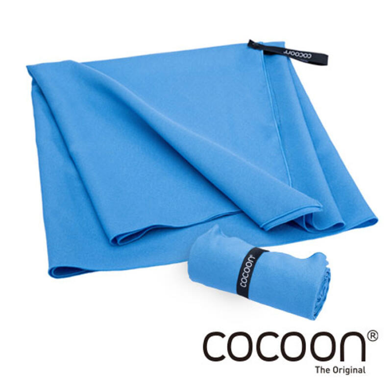 Microfiber quick-drying ultra-light towel Lagoon Blue L