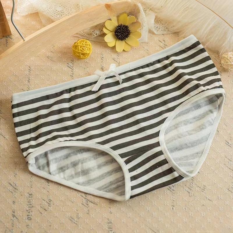 

Японские аниме-трусы в синюю и белую полоску, нижнее белье, трусы в стиле Лолиты, розовые трусы, милое мягкое дышащее нижнее белье, женские подарки, новые one size чёрный