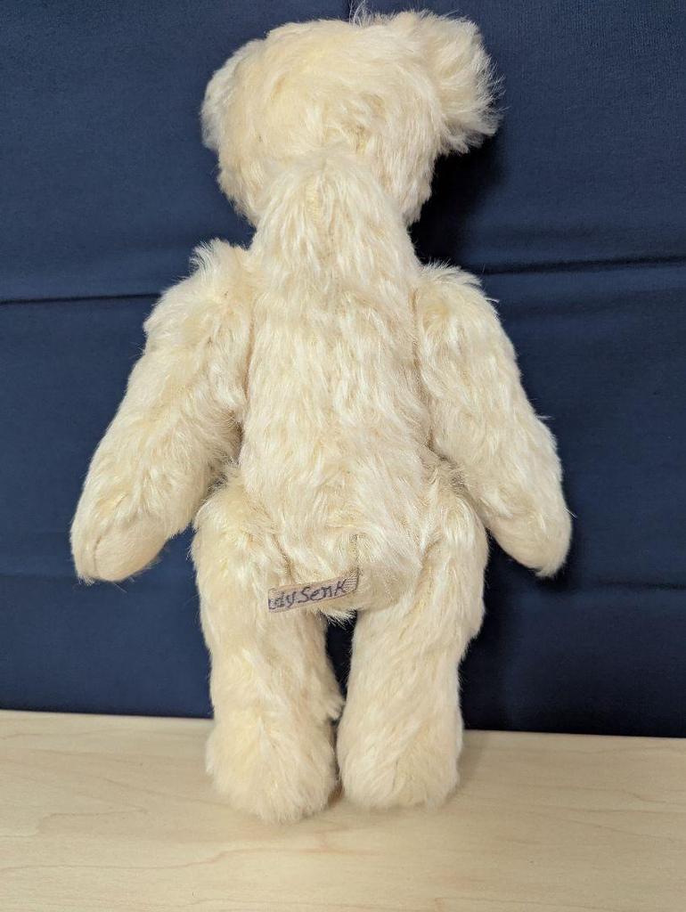 [USED] Handmade cream-colored teddy bear, 25cm