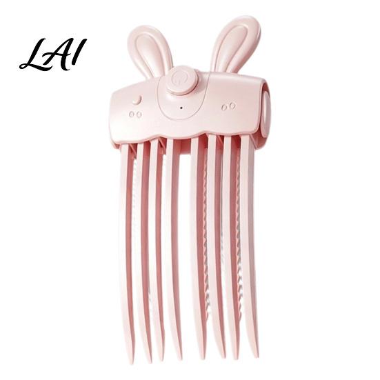 Hair Volume Tool 1/2Pcs Heated Clip Cordless Root Lifter Comb with 2 Fluffy Styler Heat Settings USB Rechargeable Volumizing Clip for Fine