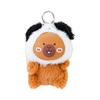 Plump Capybara Plush Toy Keychain Cute Gift Present School Ladies