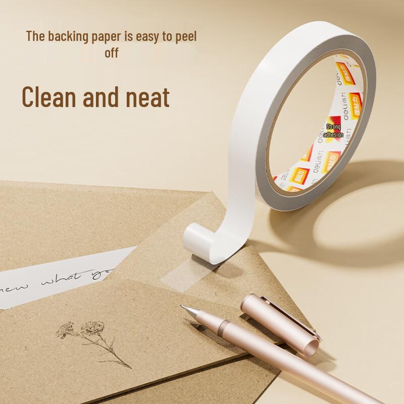 Deli 30402 Cotton Paper Double-Sided Tape