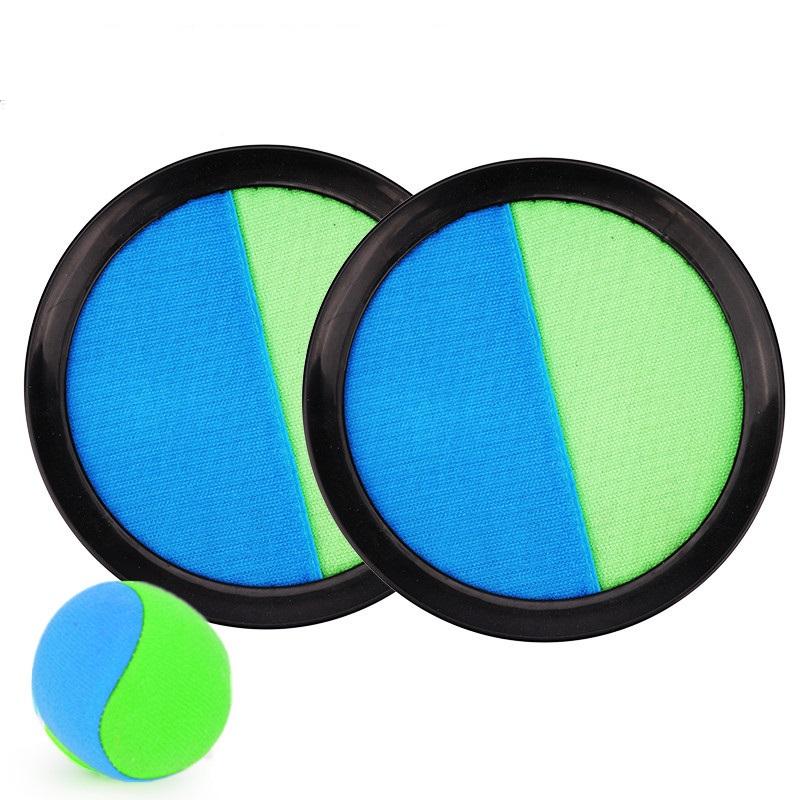 1Sada Kids Sucker Sticky Ball Toy Outdoor Sports Chyťte míčovou hru Set Házejte a chyťte rodiče a děti Interaktivní venkovní hračky