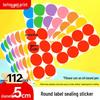 Deyin Colorful Adhesive Name Tag and Sorting Stickers