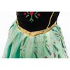 Princess Dress For Girls, Kids Birthday Halloween Costume Set With Crown Wand Gloves Wig