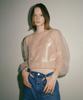 Obeodyupeulleeo [Slip Top Set]Organdy Balloon Blouse