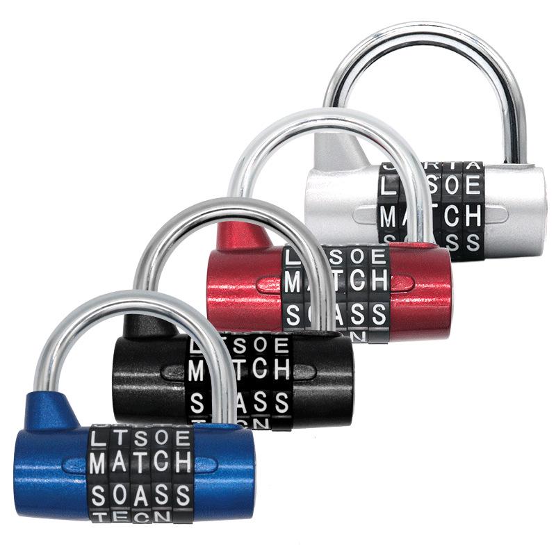 HXH-57 Large 5-Digit Combination Padlock for Gym Locker Security