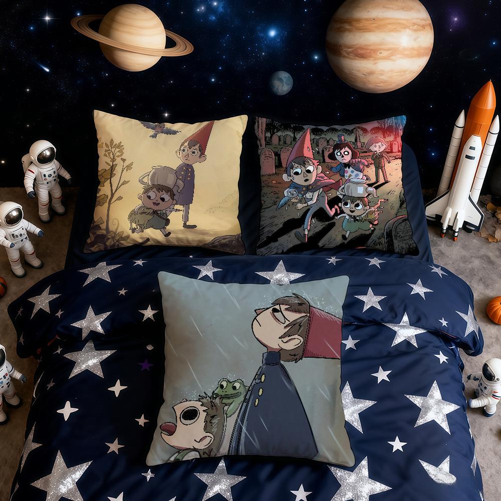 OOver the GGarden WWall Animation cushion cover Home Office Convenient Nordic Simplicity Hit With Zipper Cushion Cover
