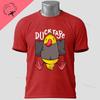 Funny Duckduct Tape Graphic Tshirt Black Casual 100 Cotton Shortsleeve Humor Style Tshirt For Everyday Outdoor Wear