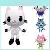 Gabby's Dollhouse Plush Cartoon Stuffed Cat Plushie Doll Kids Xmas Gifts